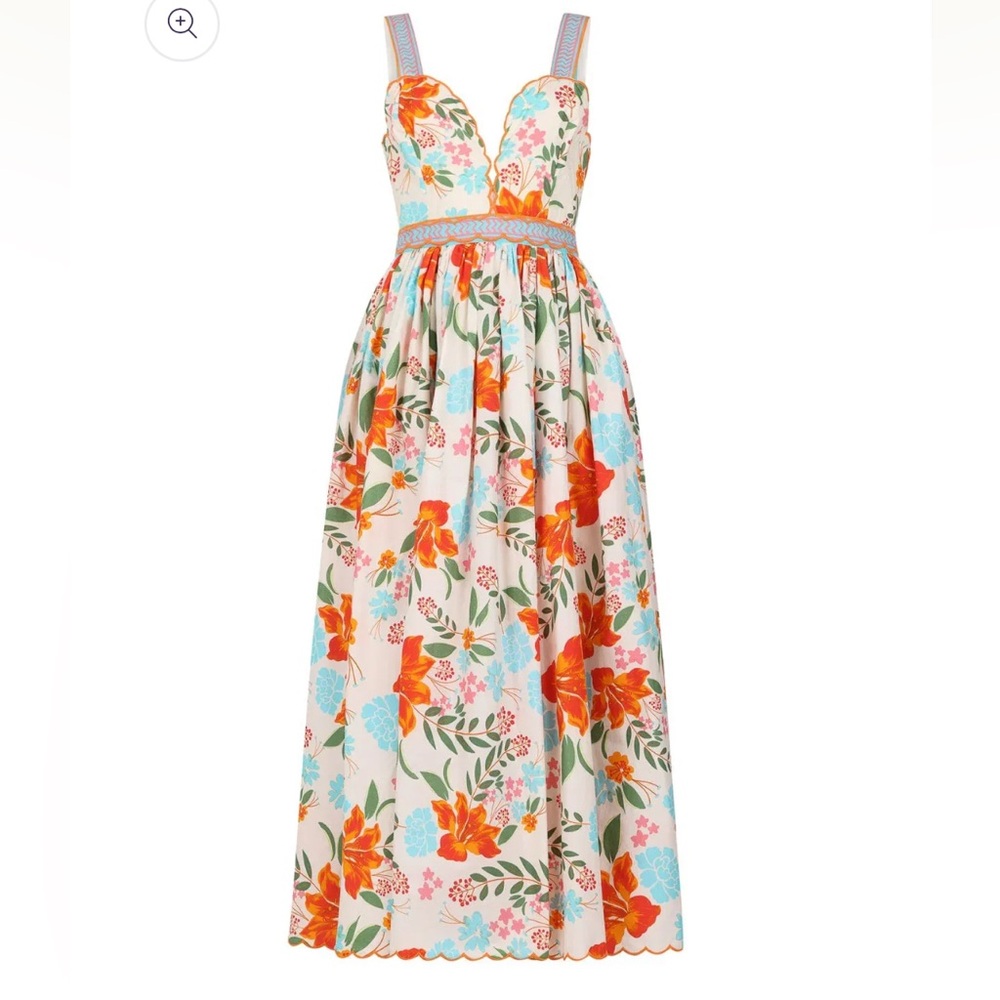 JessaKae Floral Maxi Dress with Multicolor Design